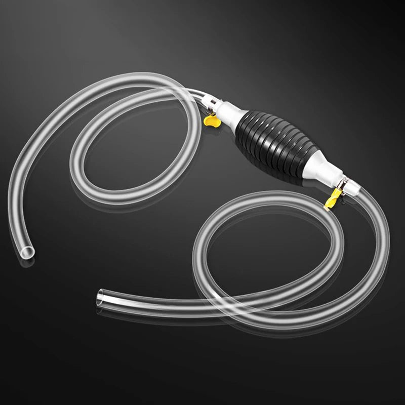 Universal For Car Motorcycle Fuel Pump Hand Diversion Suction Pipe Liquid Transf Zpaxo One Size