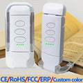 USB Rechargeable LED Book Reading Light Dimmable Night Lights Clip Zpaxo WHITE USB Plug China Mainland