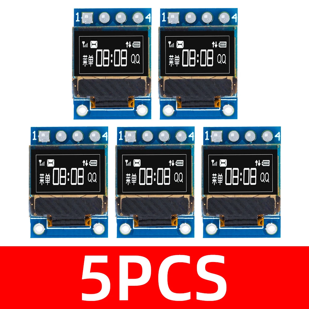 0 42 White OLED Display LCD Module 72X40 Serial Screen I2C IIC SPI Zpaxo 5PCS