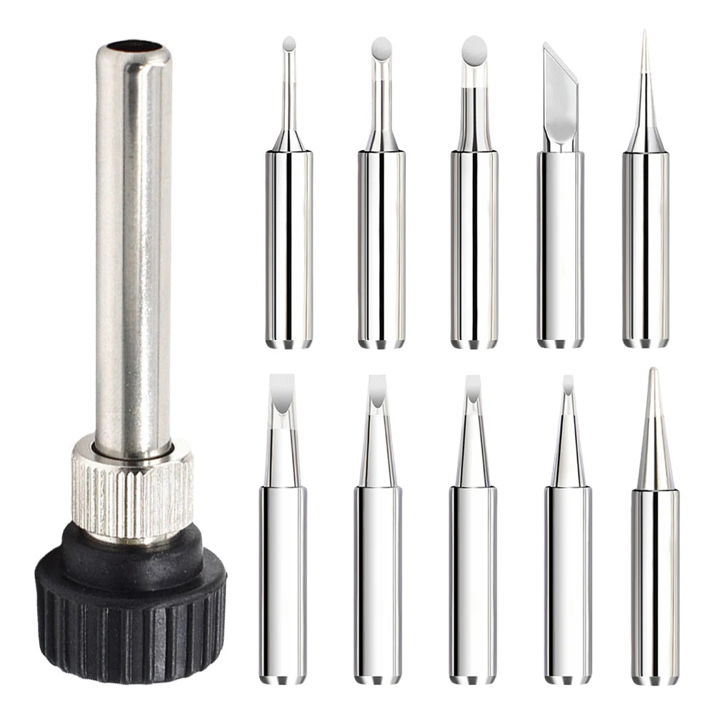 Solder Iron Tip W Welding Sleeve 900M Lead-free Replaceable Soldering