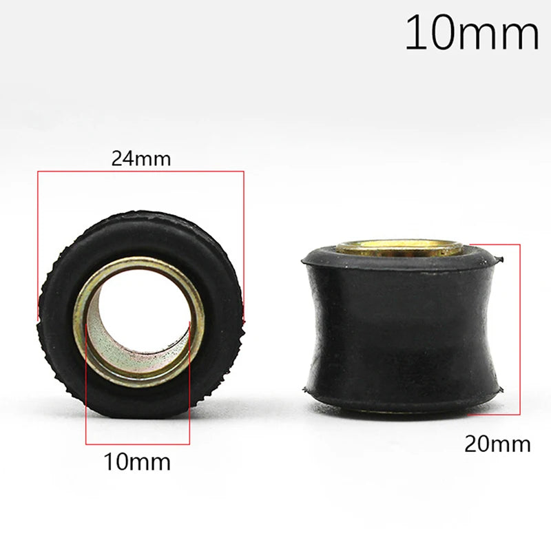 Universal Motorcycle Rear Shock Absorber Sleeve Buffer Rubber Ring Zpaxo A1