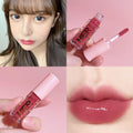 8 Colors Liquid Lipstick Waterproof Moisturizing Long Lasting Shiny Lip Gloss Natural Makeup Jelly Lip Glaze Shimmer Cosmetics Zpaxo 01