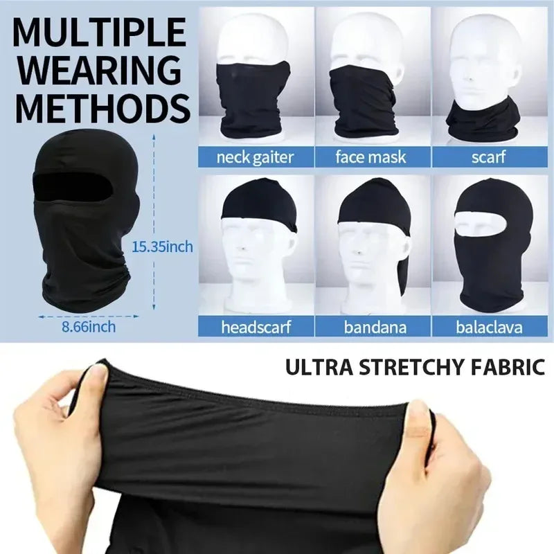 Full Face Balaclava Ski Mask & Neck Gaiter – 1/3 Pack