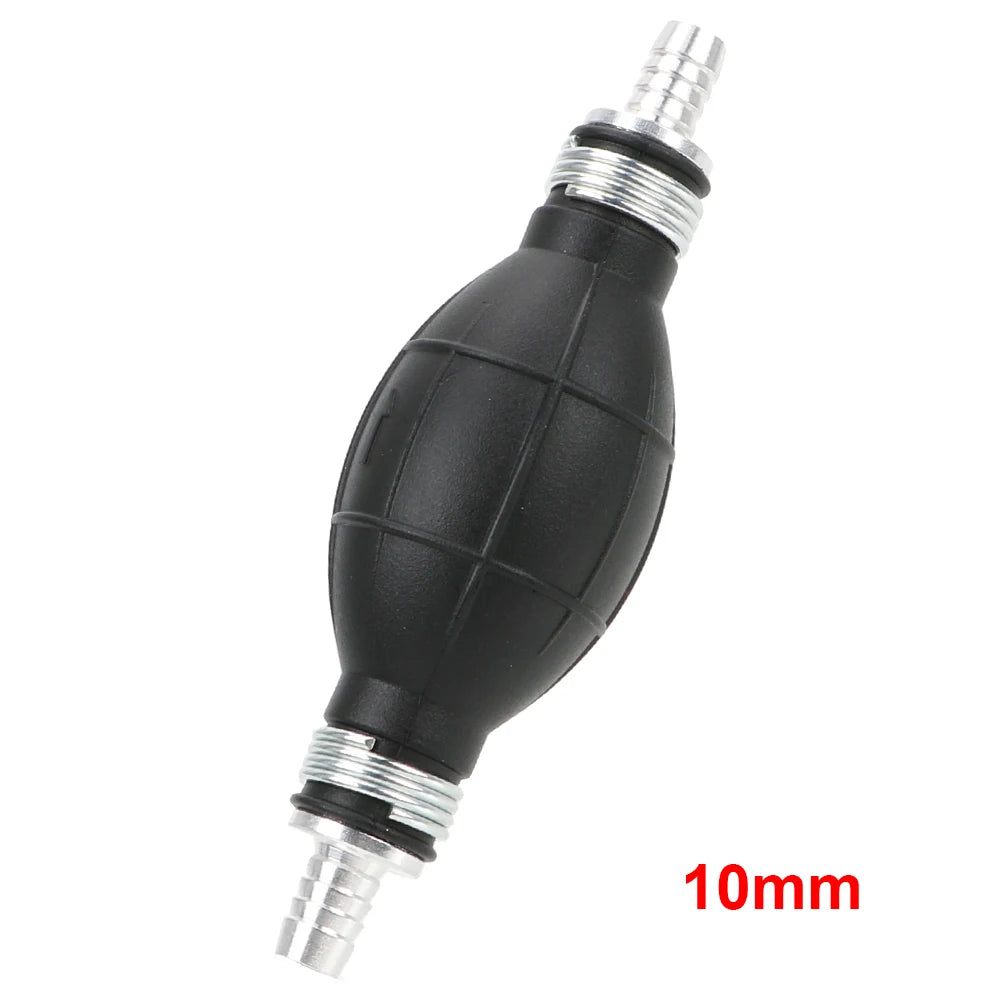 Rubber Aluminum Hand Fuel Pump All Fuels Length Used Car Boat
