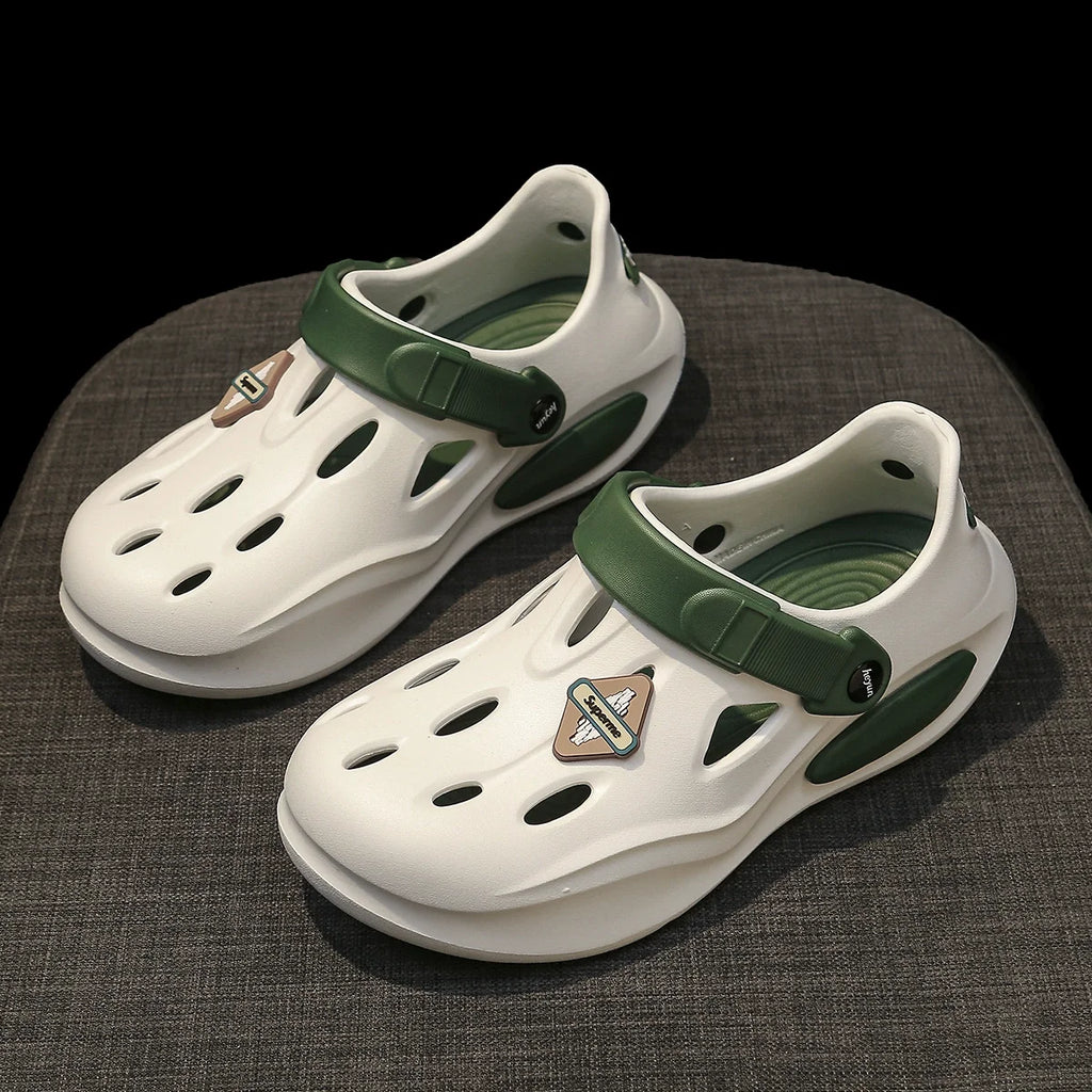 Children Slippers Boy Clogs Summer Breathable Beach Water Shoes Cute