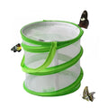 Retractable Kids Insect Butterfly Net & Observation Cage Set Insect Catching Net Zpaxo Green cage