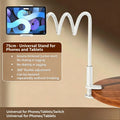 High-quality Mobile Phone Stand Lazy Bedside Ipad Tablet Holder Desktop Cantilever Support Bracket Live Streaming Accessories Zpaxo 2PCS WHITE