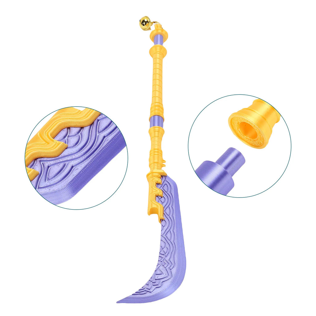 Anime Sword Replica 3D Printed Cosplay Long Fantasy Accessory Costume