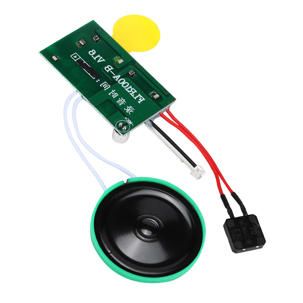 4mins DIY Recordable Greeting Card Module Light Sense Voice Sound