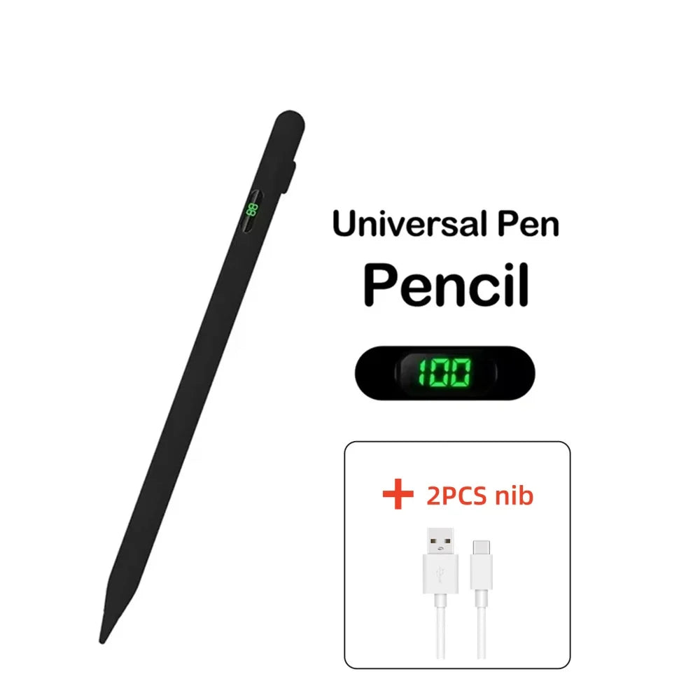 Maerknon Rechargeable Stylus Pen – Samsung Galaxy Tab & iPad Tablet Stylus Pen Zpaxo Black