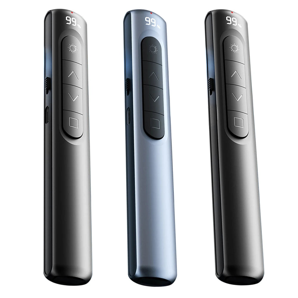 Wireless Presenter Remote Control USB Projector Page Turning Pen For PPT Powerpoint Presentation Pointer Slide Advancer Zpaxo