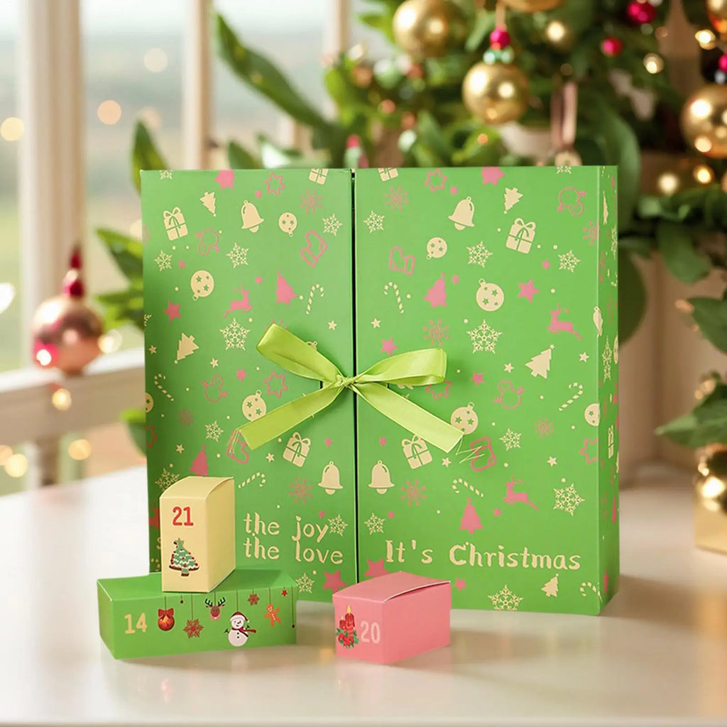 2025 Empty Advent Calendar Box 24 Days DIY Christmas Countdown