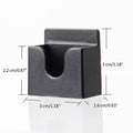 Walkies Talkies Holder 1 Clip Wall Mount ABS Adhesive Back Rack Easy