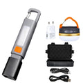 XPE COB LED Flashlight – Zoomable, Waterproof & Rechargeable Torch LED Camping Flashlight Zpaxo 1PC Set B ZOOM