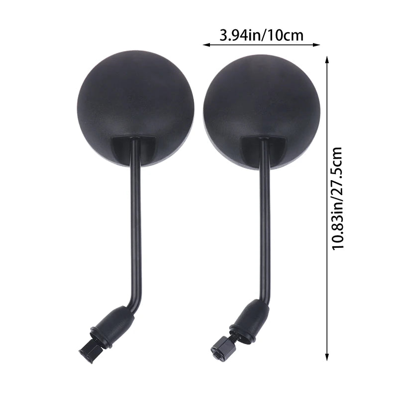 360° Adjustable Handlebar Rearview Mirrors – Bike & Scooter