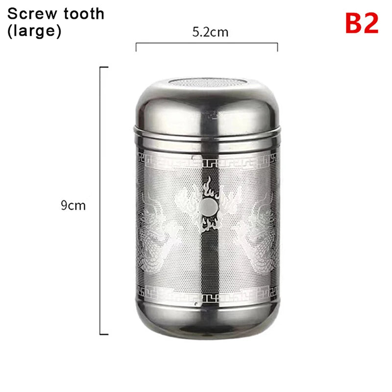 Stainless Steel Teapot Reusable Mesh Infuser Tea Strainer Leaf Spice Zpaxo B2