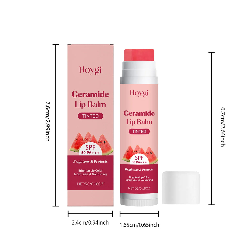 Ceramide Lip Balm Brightening Lips Lighten Lip Melanin Daily Moisturizing & Hydrating Repair Dry Chapped Lips Protection Zpaxo