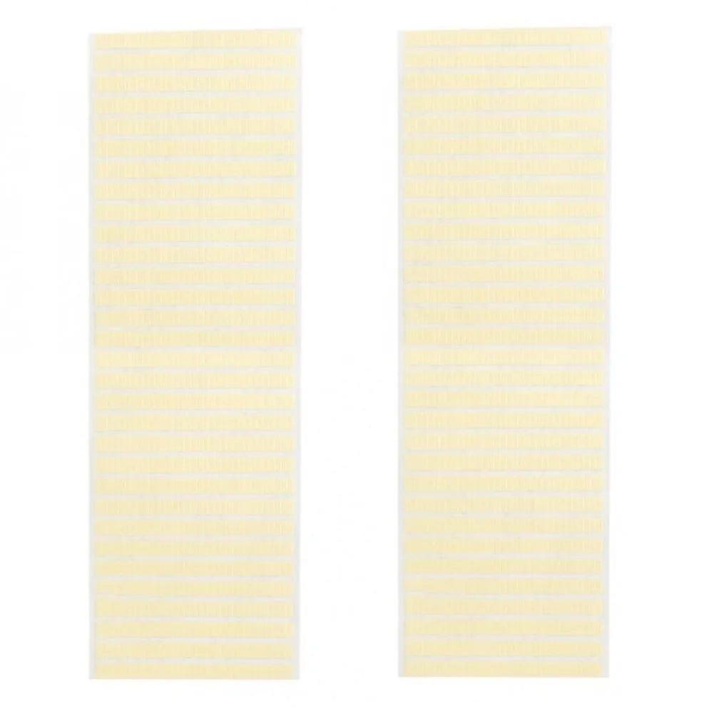 2 Pages Lot Double-sided Adhesive Strip Tape Stickers Fixing Watch
