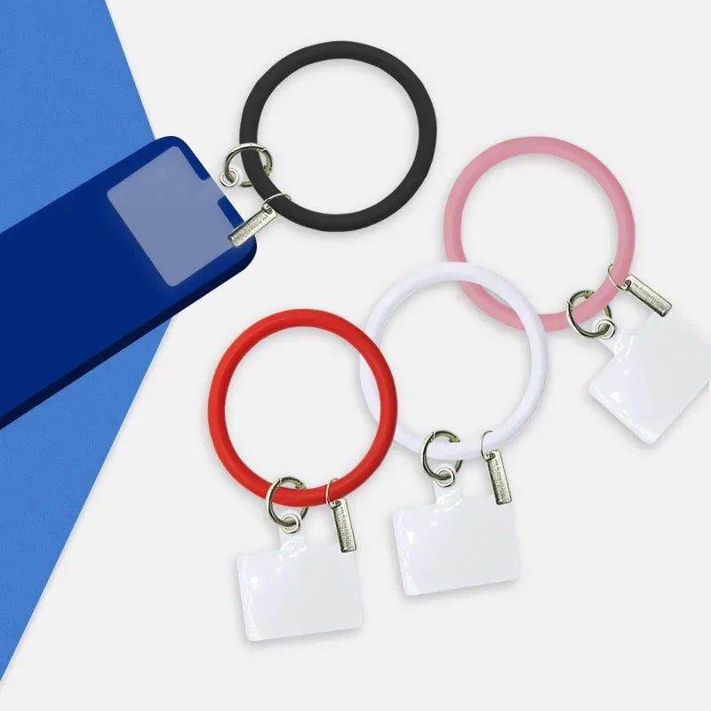 Silicone Phone Wrist Strap & Keychain – Universal Lanyard