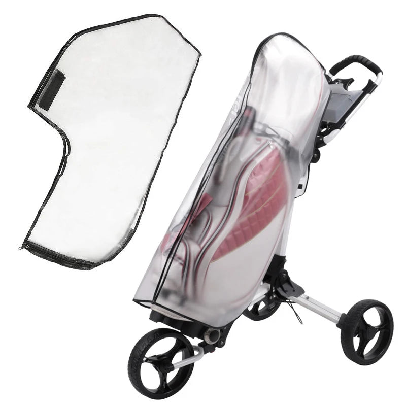 Golf Bag Cover Zipper Waterproof Large Capacity Rain Durable Dust Zpaxo