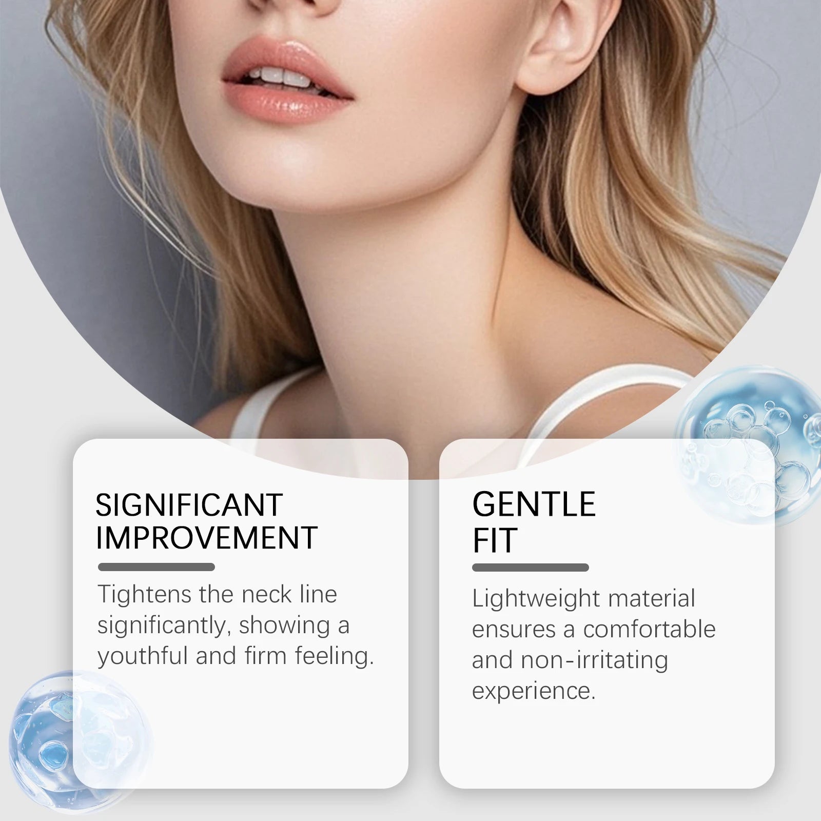 Hyaluronic Acid Neck Lifting Patches – Anti-Wrinkle 12PCS Neck Lifting Patch Zpaxo