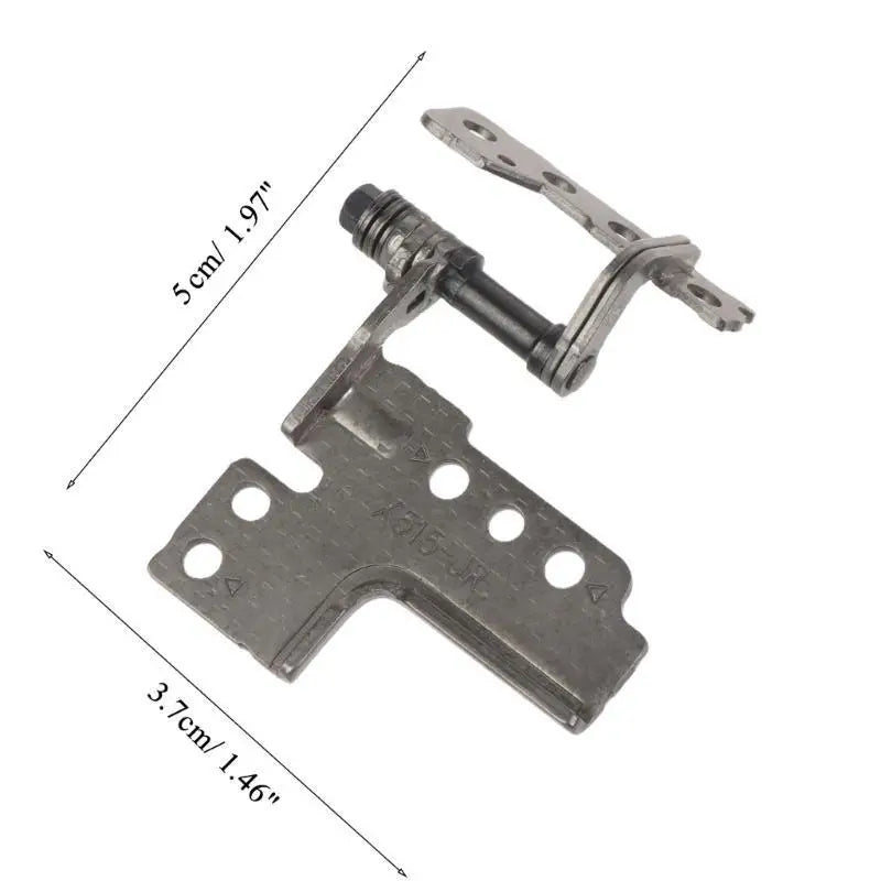 652F 2pcs Laptop Hinges Screen Bracket Hinges Repair for X515 FL8700 R565M Repair Zpaxo