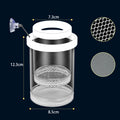 Floating Fish Breeding Isolation Box Aquarium Tank Hatching Incubator Zpaxo whiteS
