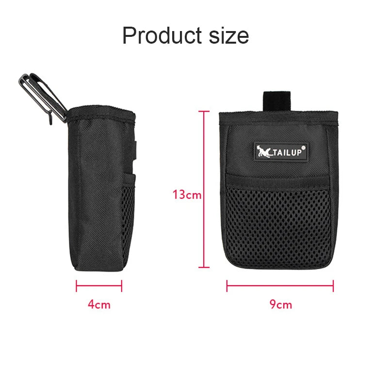 Outdoor Portable Training Dog Snack Bag Pet Supplies Strong Wear Resistance Large Capacity Puppy Products Waist Bag Durable Zpaxo