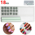 18/36/48PCS Nail Art Stamp Pen Set for DIY Design, Nail Graffiti Nail Art Dotting Tools with Simple Design Zpaxo 18PCS