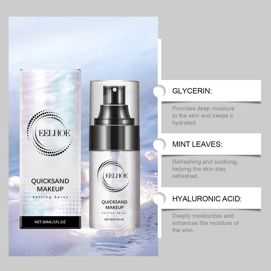 Setting Spray - Help Improve Makeup Longevity, Moisturize, Control Oil, Fresh Look, Lightweight, Prevent Makeup Failures Zpaxo