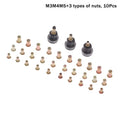 Hand Rivet Nut Tool Set Manual Riveter Kit With M3-12 Nut Heads For DIY Repair Installation Easy Use Accessory 10Pcs Zpaxo A1