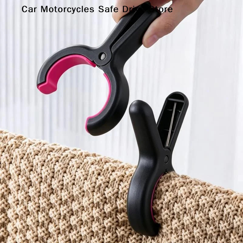 M1 3 Large Heavy Duty Plastic Clothes Clips Strong Spring Non Slip