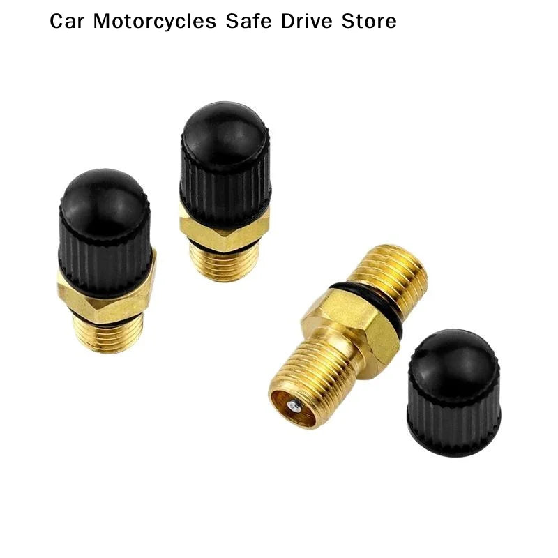 CM1Pcs M8x1 High-quality Air Valves Durable Brass Tire Valve Stems