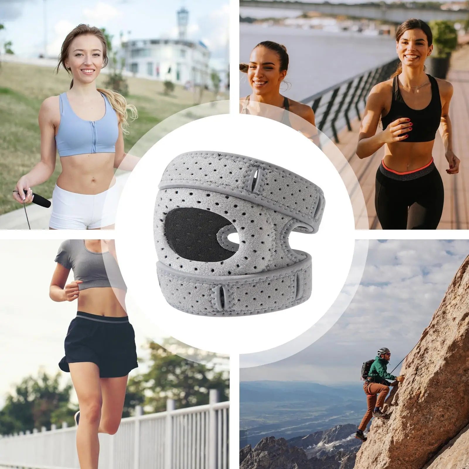 Patellar Stabilizing Knee Brace Relief Support Band Tendon Patella