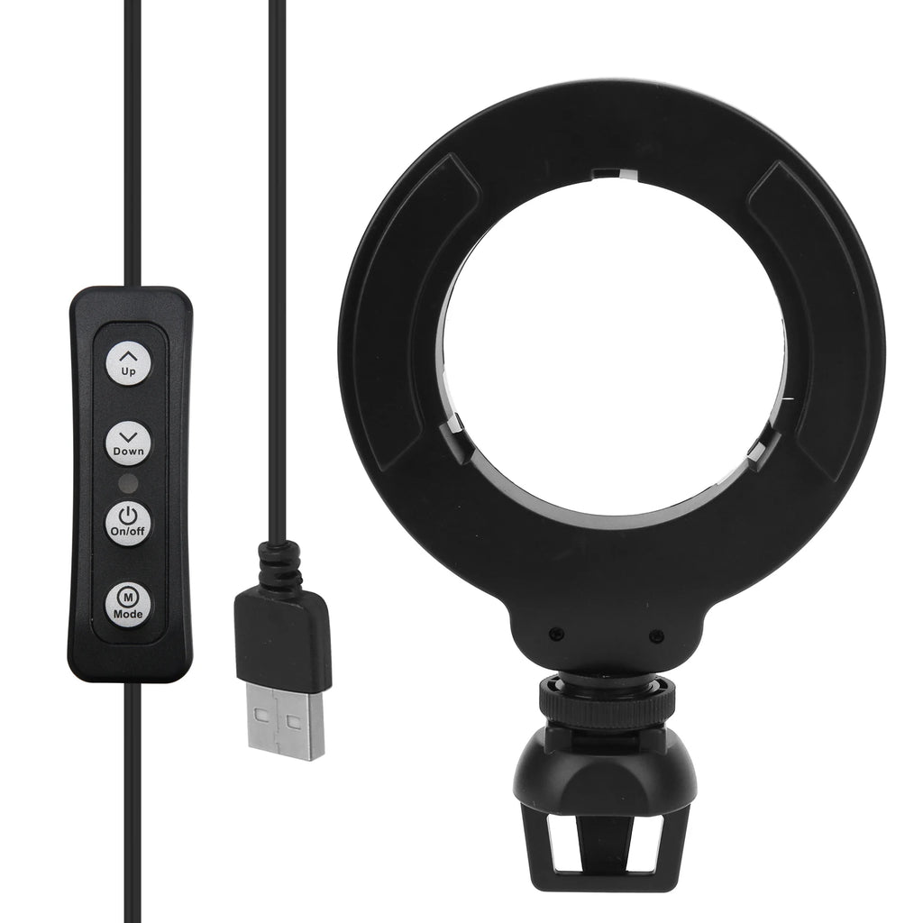 LED Dimmable Light Selfie Fill Clip Live Video Laptop Tablet