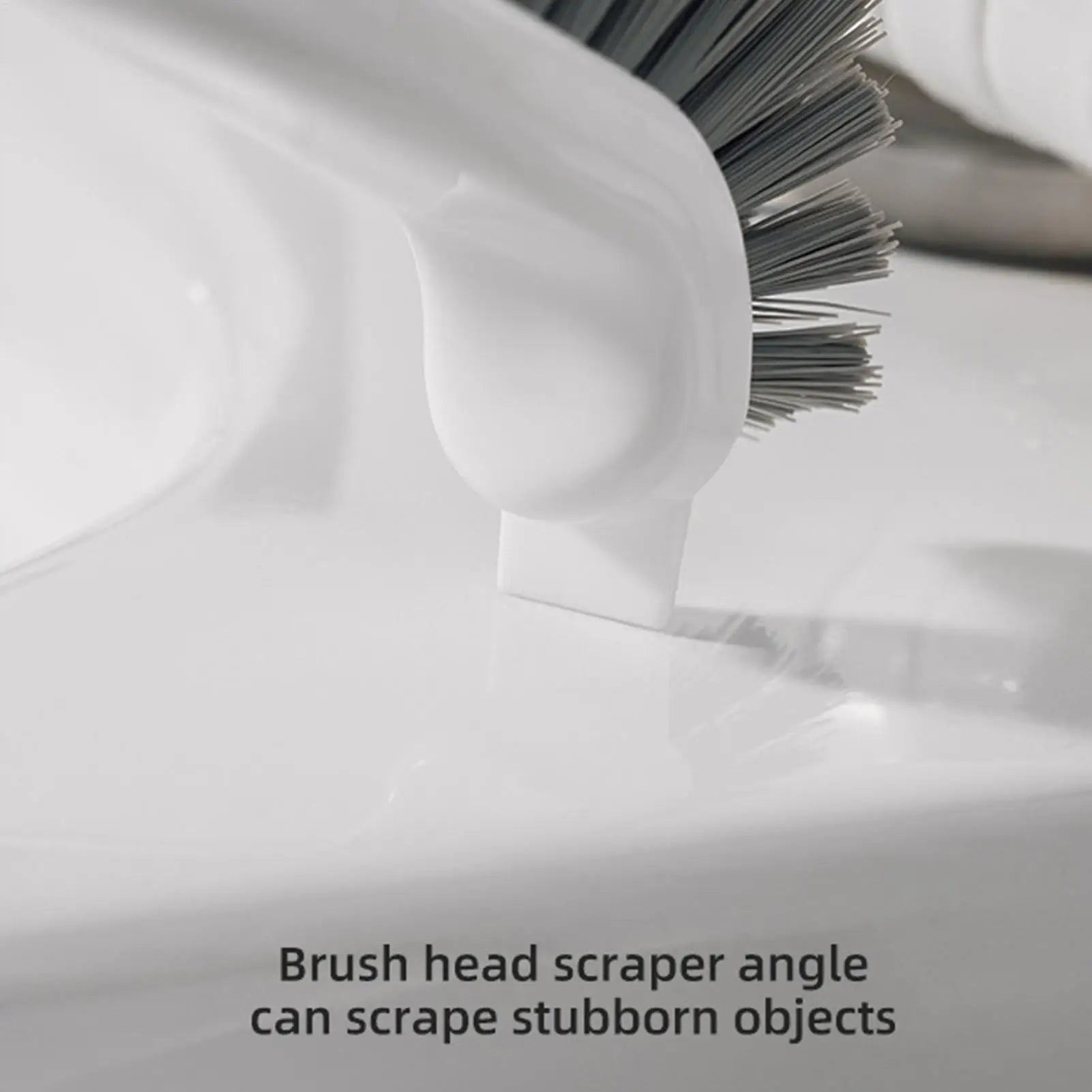 Bathroom Cleaning Brush Crevice Scrubber Non-slip Handle Floor Tile