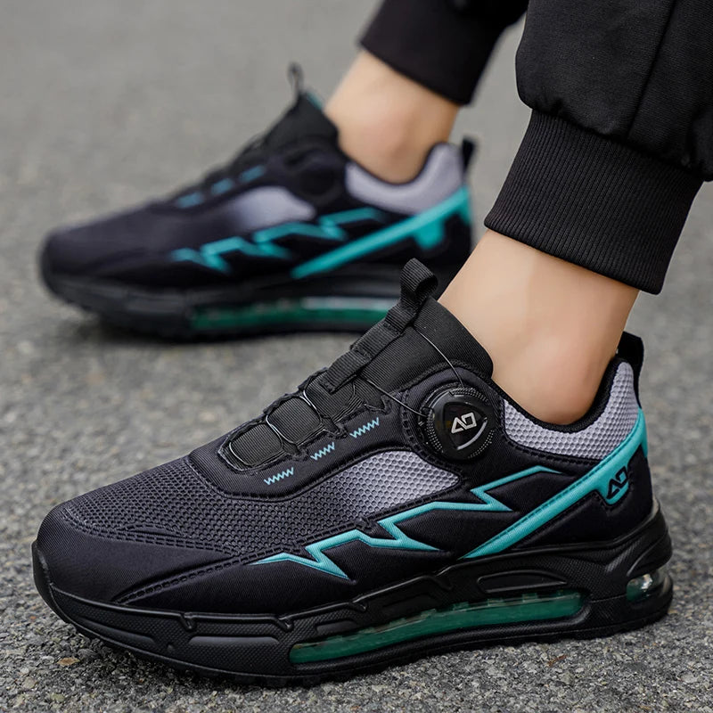 Men's Casual Sneakers Luxury Trainer Shoes Breathable Race Running