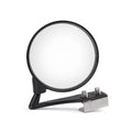 ABS Car Front Wheel Blind Zone Mirror 360 Degree Wide Angle Rotation Zpaxo black-left