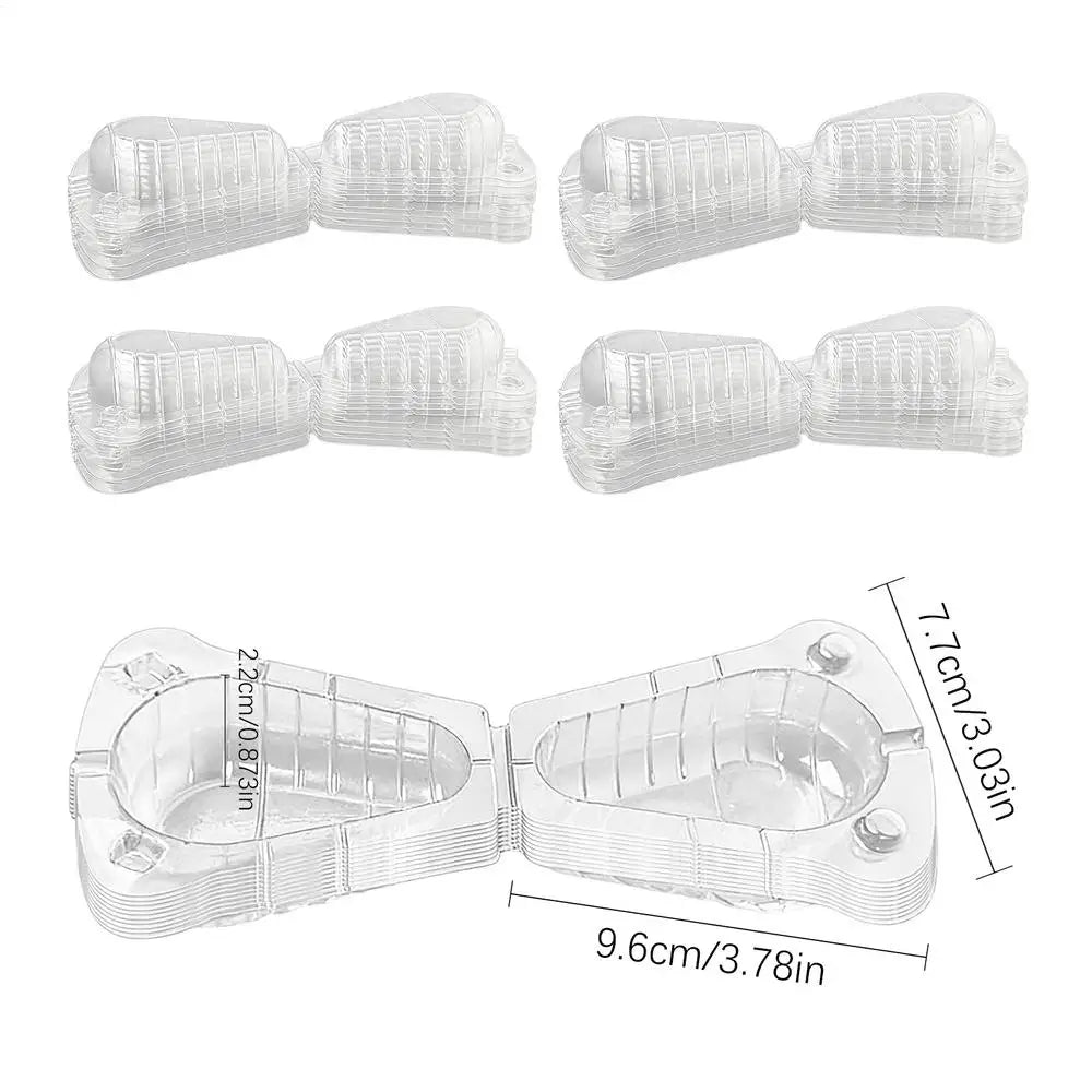 Strawberry Protectors 50-Pieces Clear Reusable Ventilation Cover