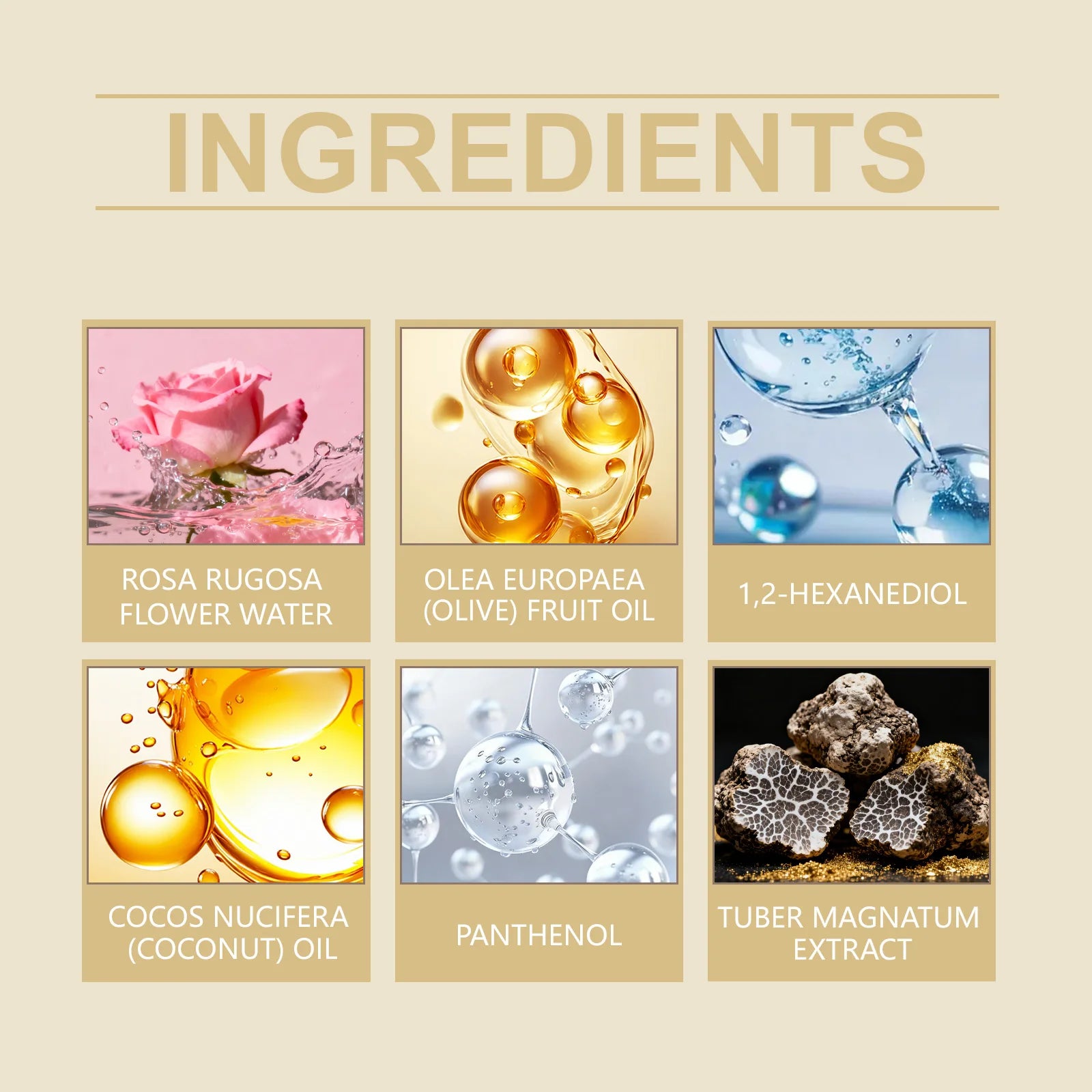 White Truffle Facial Serum 100ml Hydrating Moisturizing Brightening Serum for Dry Skin Repair Anti Aging Wrinkle Cream Gift Set Zpaxo