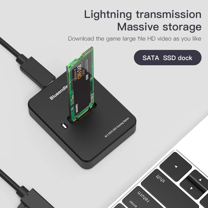 External SSD Hard Disk M 2 Enclosure Online Reading Writing Speed Zpaxo