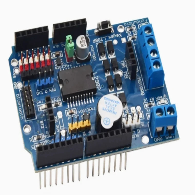 L298P Motor Shield Stepper DC Driver Module Expansion Board SUNLEPHANT Zpaxo Default Title