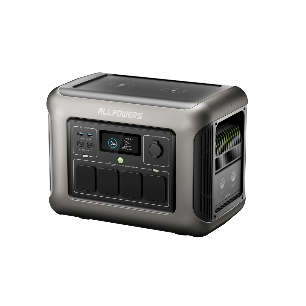 ALLPOWERS R1500 Portable Power Station 1152Wh LiFePO4 Battery 1800W Zpaxo Russian Federation AU
