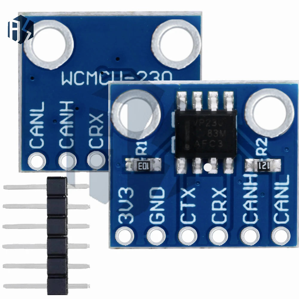 SN65HVD230 CAN Bus Development Board ISO 11898-2 Compliant 1Mbps Zpaxo