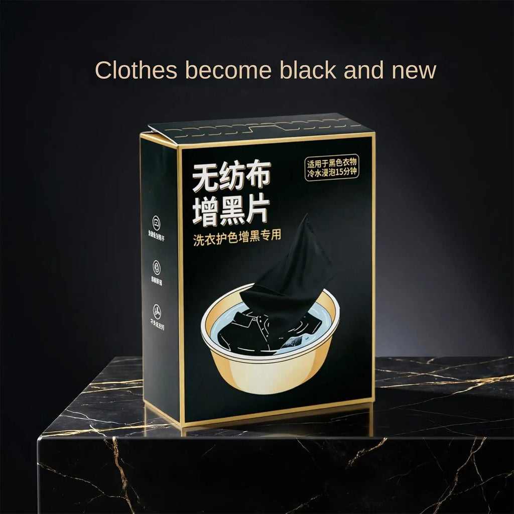Black Dye Clothes Fabric Darkening Restoration Tablets Clothing Sheet
