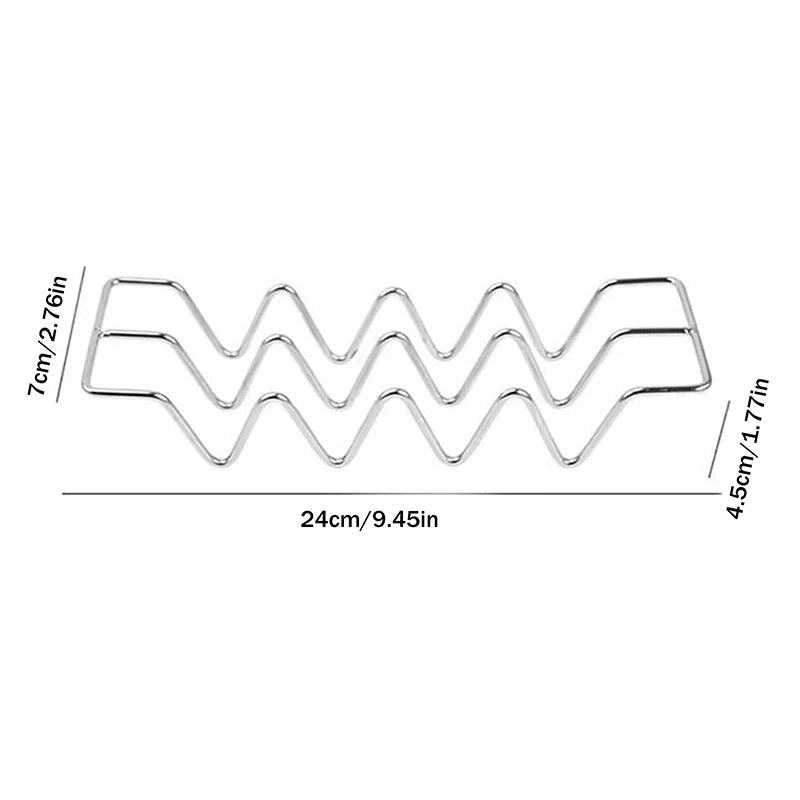 Stainless Steel Self-Draining Soap Dish Rack | Bathroom & Kitchen