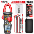 ANENG PN200 Digital Clamp Meters NCV Ohm Test DC AC 600A Current 4000