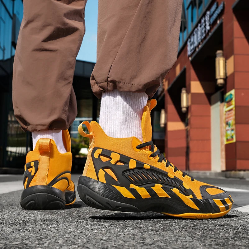 Men's Basketball Shoes Breathable Cushioning Non-slip Wearable Runing