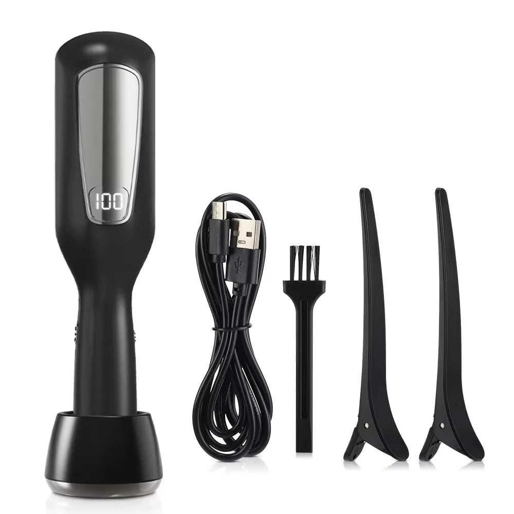 Negative Ions Hair Ends Trimmer Electric Fully Automatic Fork Zpaxo