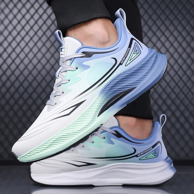 Men's Sneakers Shoes Casual Luxury Trainers Race Running Breathable